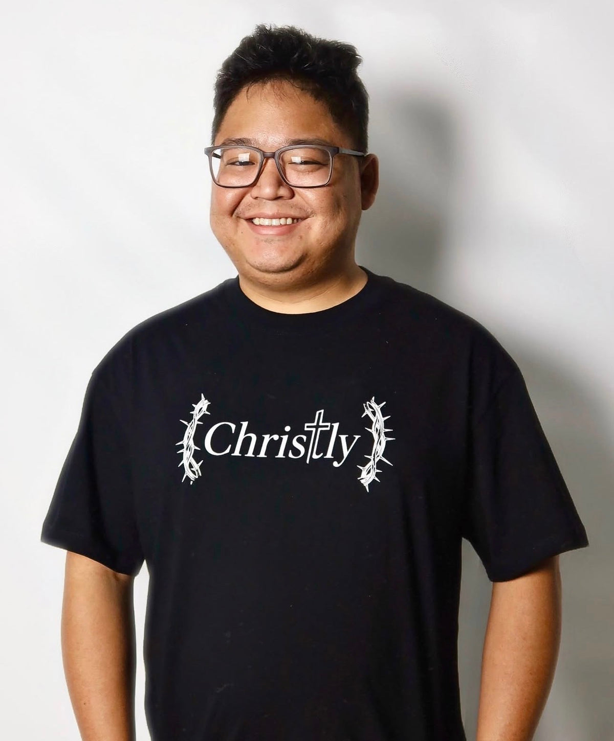 CHRISTLY Signature Tee - Black